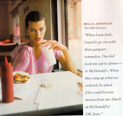 Milla Jovovich Photo