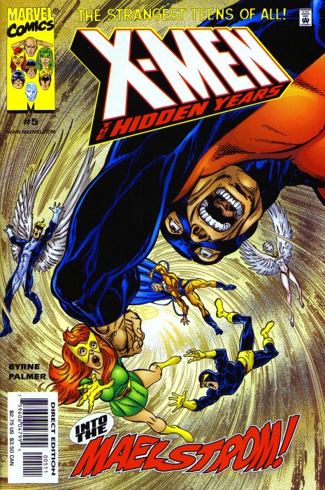 X-Men the Hidden Years Cover